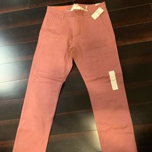 Dockers slim fit pants - Peach / Pink color - NEW